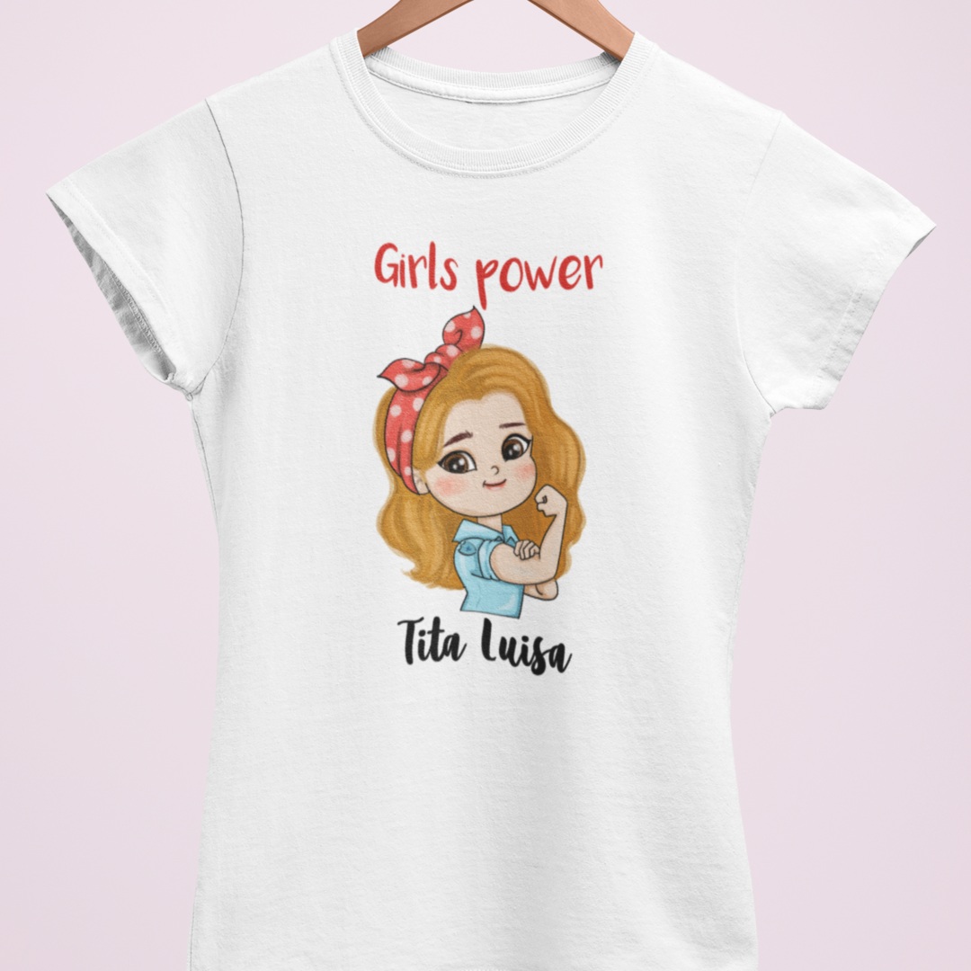 Camiseta tita girl power