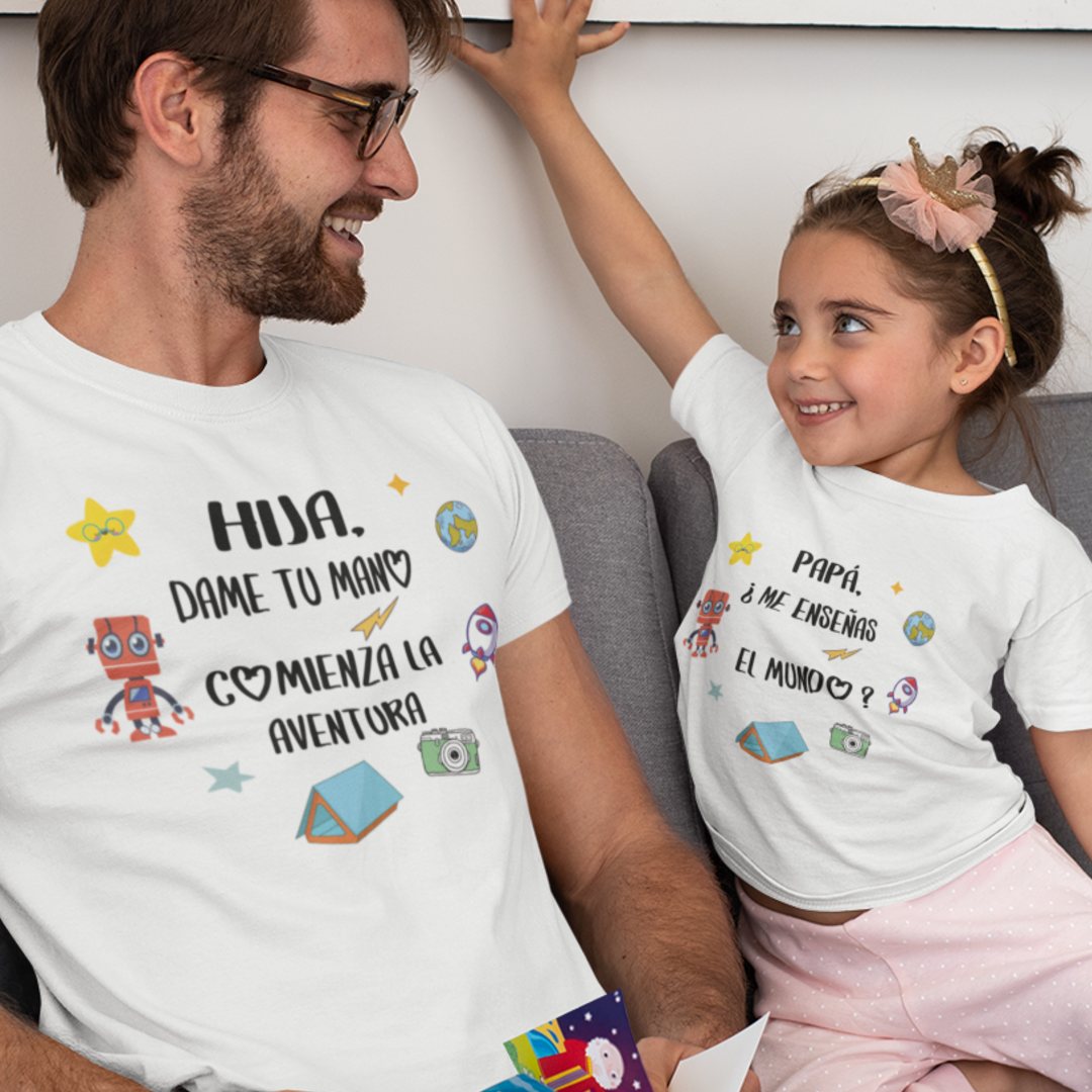 Camisetas padre e hijo
