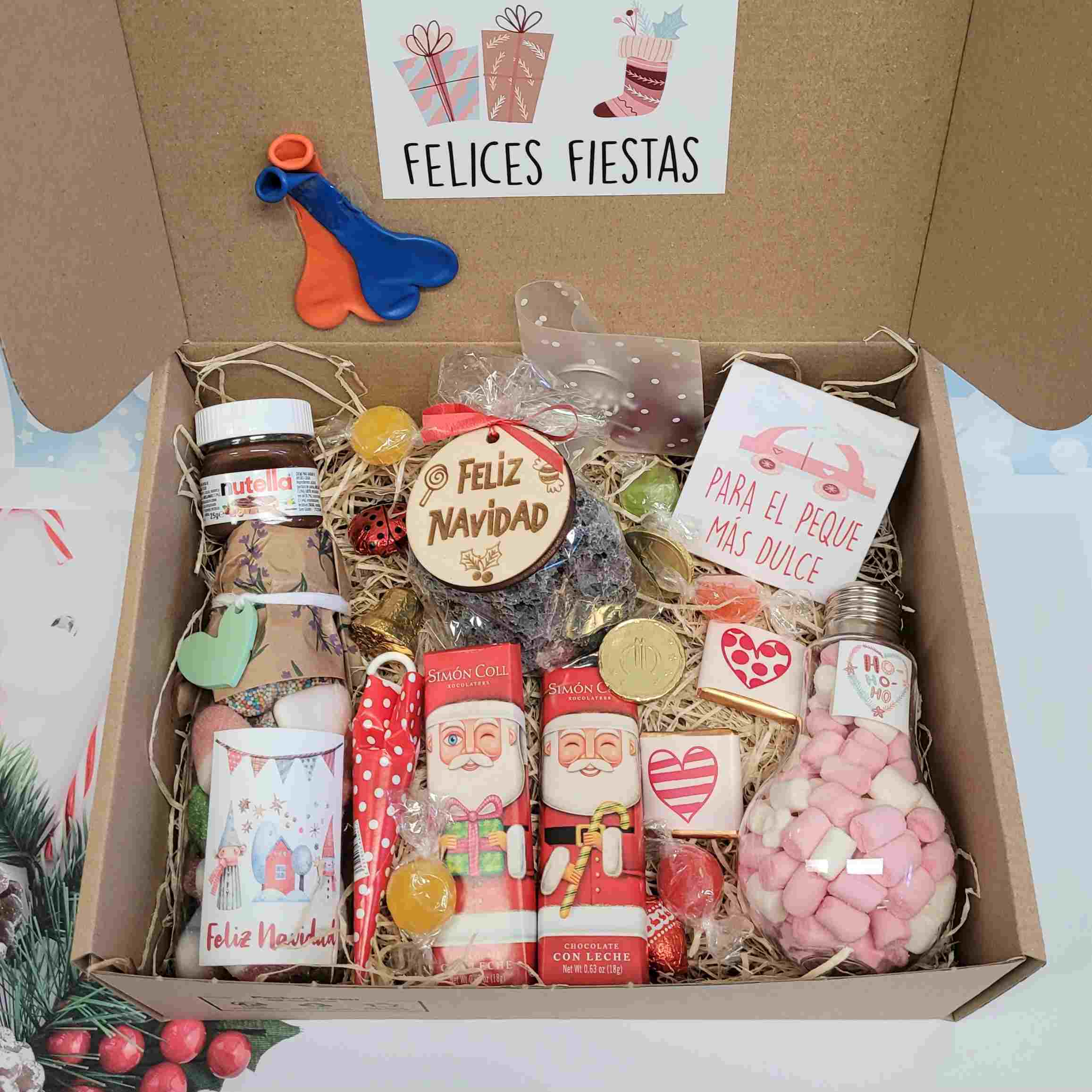Caja chuches feliz navidad personalizada – Las Cosas de Gina
