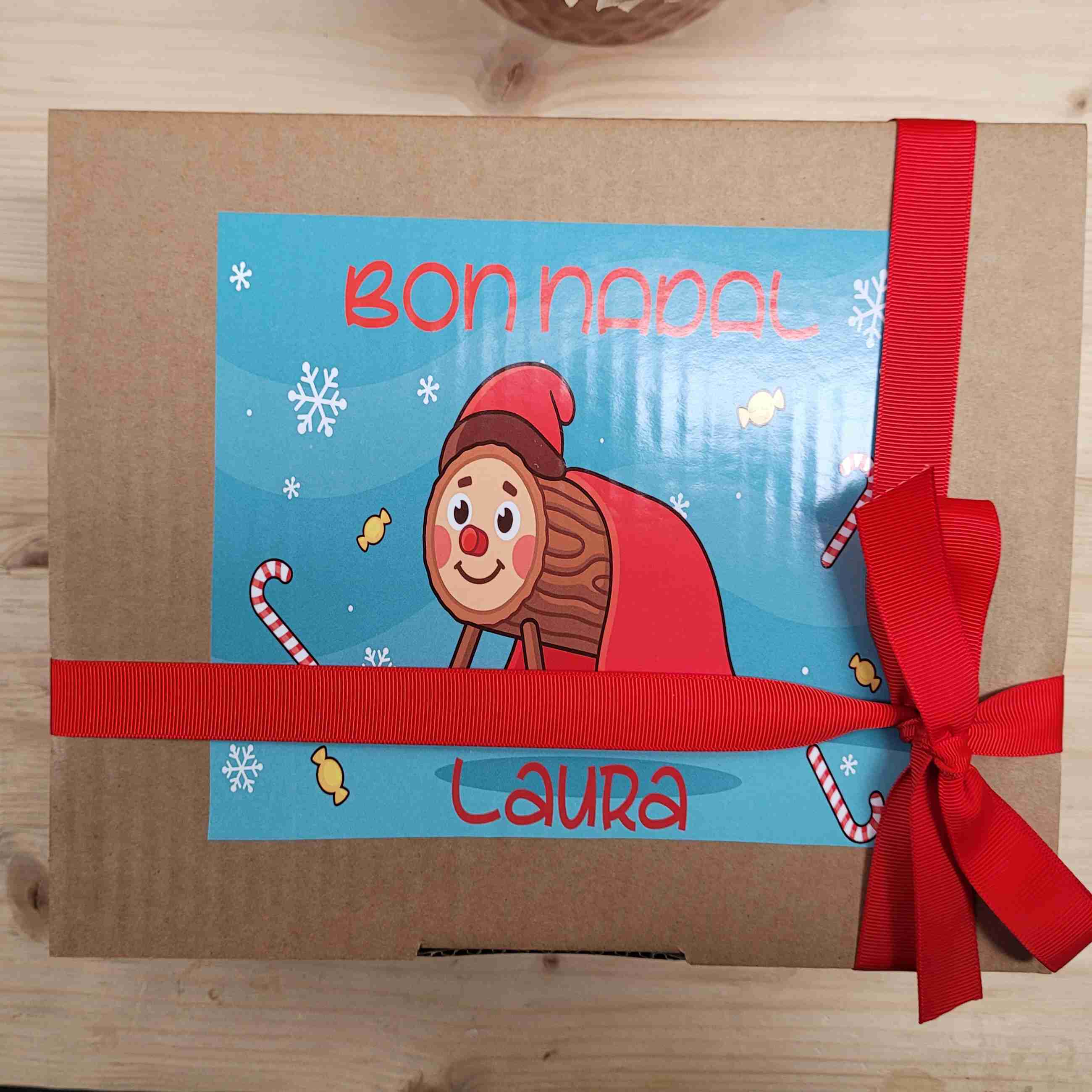 Caja chuches feliz navidad personalizada – Las Cosas de Gina