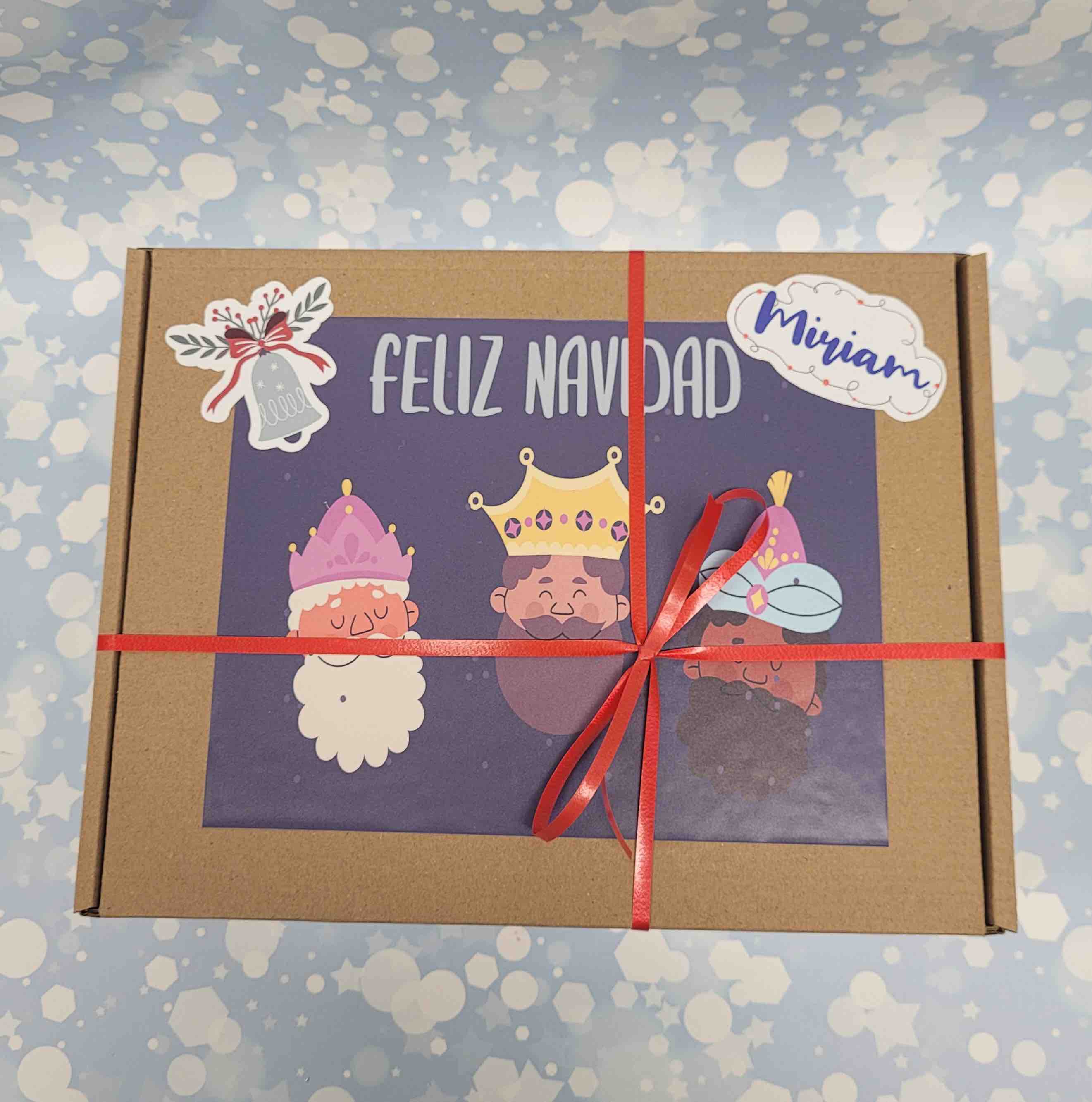 Caja chuches personalizada Papá Noel – Las Cosas de Gina
