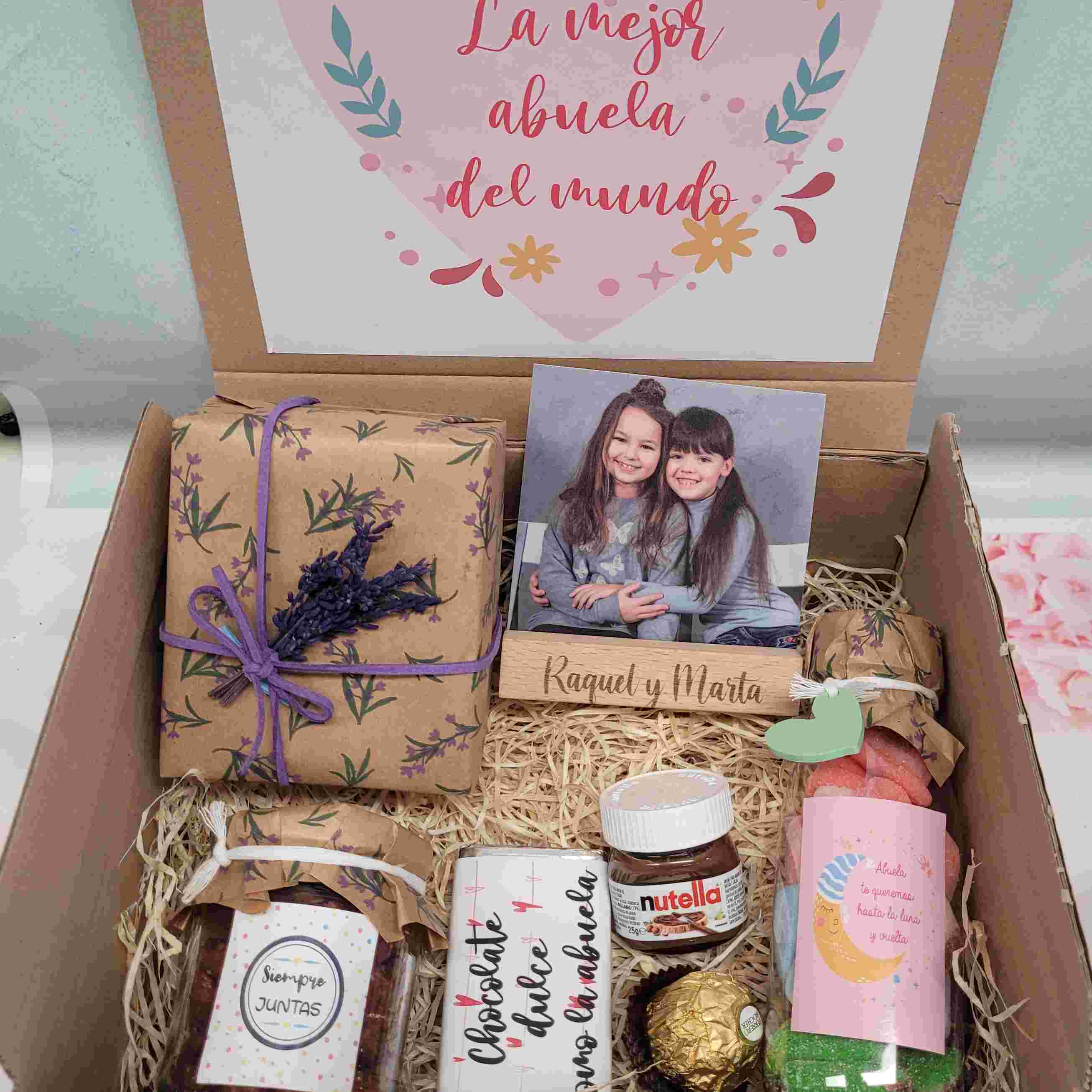 Caja personalizada regalo abuela – Las Cosas de Gina